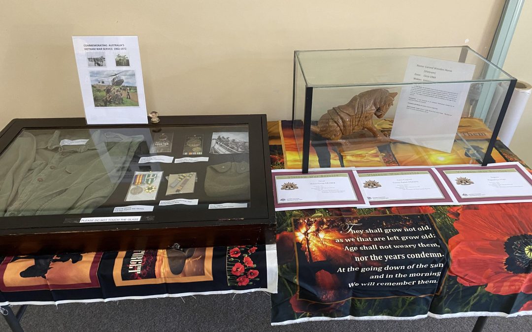 POP UP MUSEUM DISPLAY, ANZAC DAY 25th April, 2023